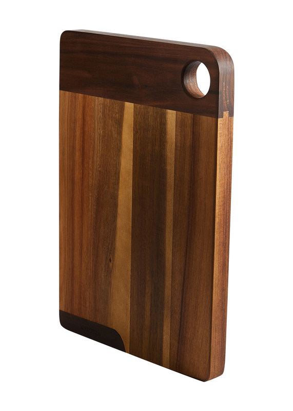 Rectangle Black Walnut Chopping Board 2.8cm Thickness 1.8kg Polyurethane Glue
